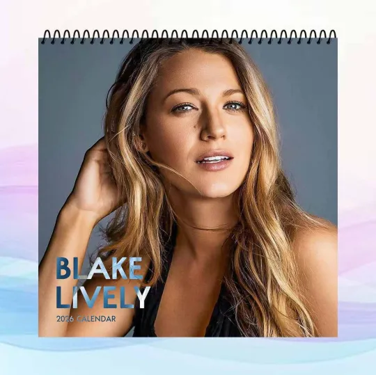 Discover Blake Lively 2026 Calendar, Hollywood Actress Calendar, Glamour Wall Art