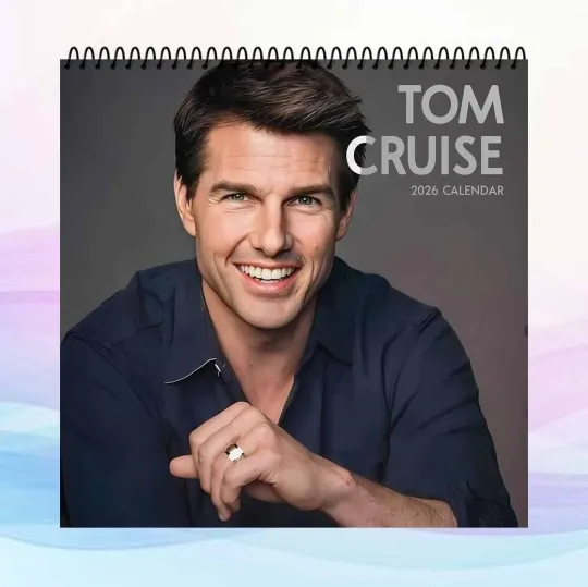 Discover Tom Cruise 2026 Calendar, Hollywood Star Calendar, Action Movie Poster, Fan Gift