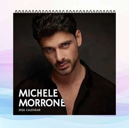 Discover Michele Morrone 2026 Calendar, Actor Wall Calendar, Handsome Star Poster