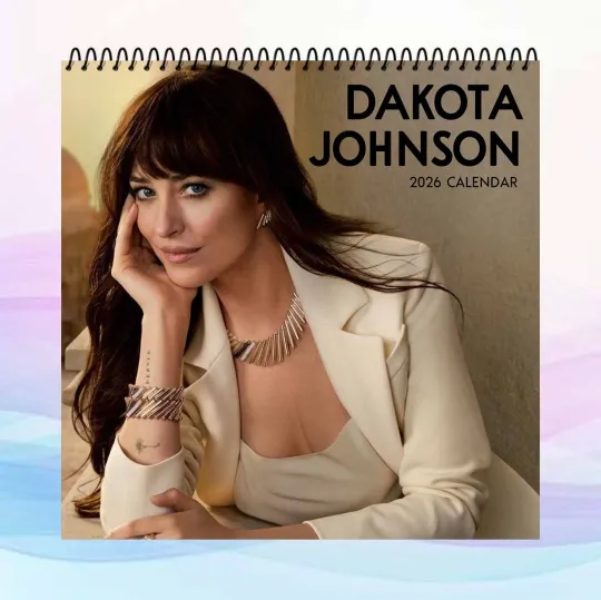 Discover Dakota Johnson 2026 Calendar, Hollywood Actress Wall Calendar, Celebrity Art
