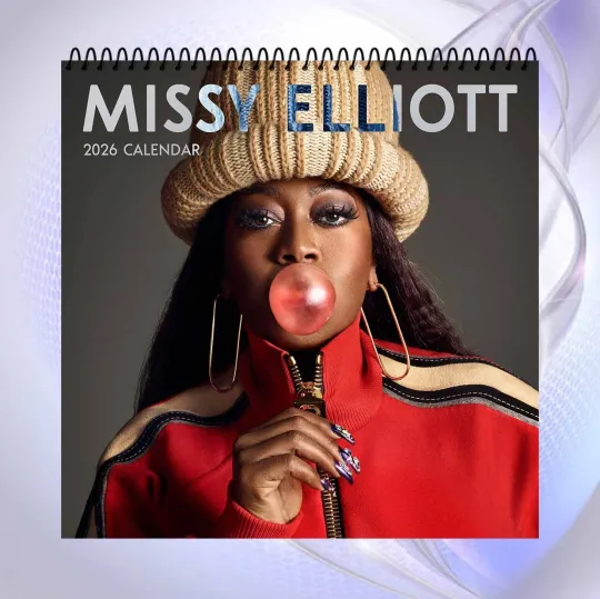 Discover Missy Elliott 2026 Calendar, Hip Hop Wall Calendar, Rap Icon Art Poster