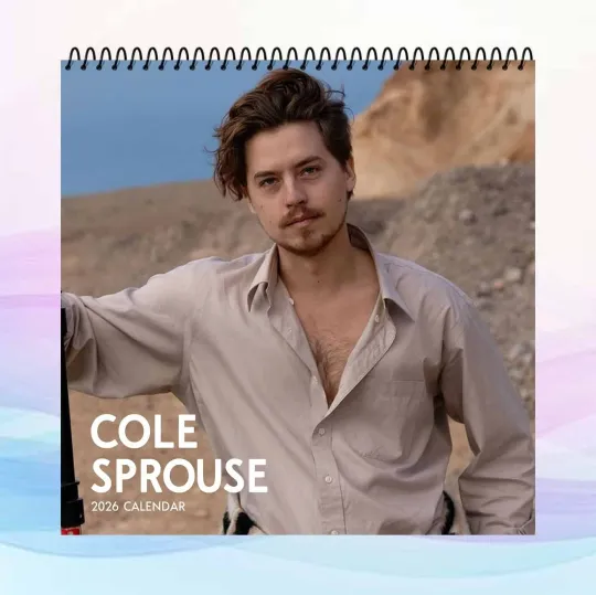 Discover Cole Sprouse 2026 Calendar, Celebrity Wall Calendar, Actor Art Print, Fan Gift
