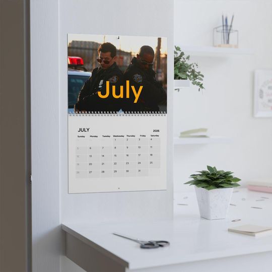 Discover Brooklyn Nine-Nine Calendar (2026) Schedule Planner New Year Gift For Her For Him Stocking Stuffer