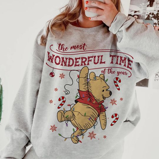 Discover Most Wonderful Time Pooh, Christmas Bear, Merry Christmas, Christmas Bear