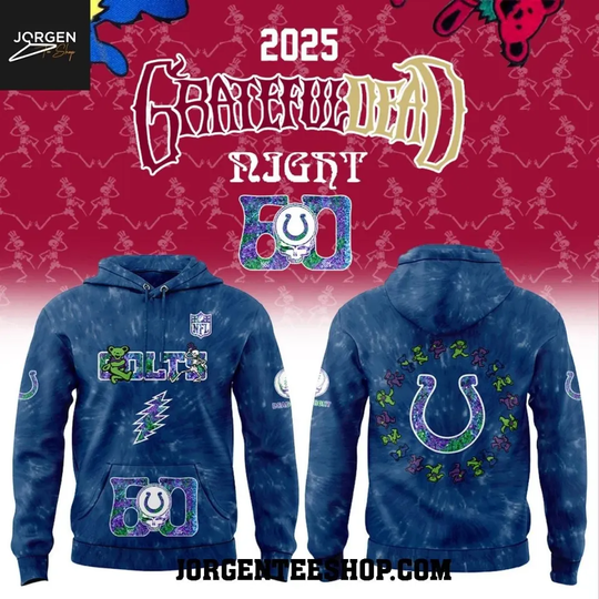 C@lts football Celebrate Grateful 60th Anniversary 2025 Hoodie 3D All Size