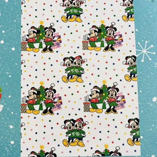 Discover Disney Mickey & Minnie Mouse Christmas Fleece Blanket, Disney Christmas Blanket