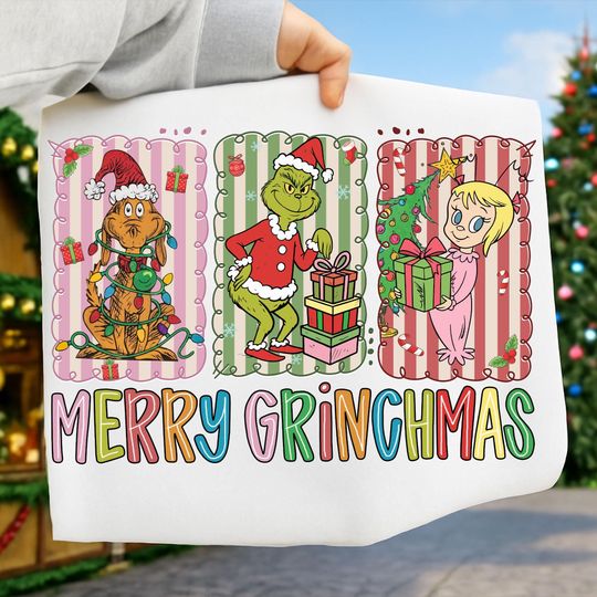 Discover Preppy Grin Green Christmas Movie Design