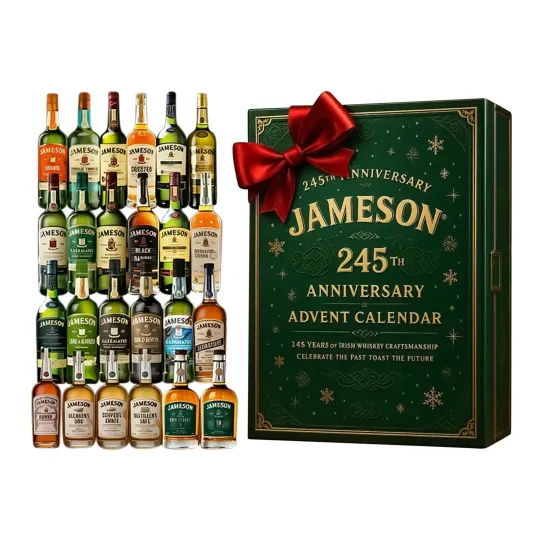 Discover 245th Anniversary Whiskey Advent Countdown Calendar 2D Acrylic Christmas Tree