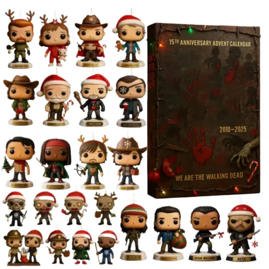 Discover The Walking D 15th Anniversary Advent Calendar 2025 2D Cartoon Christmas Deco