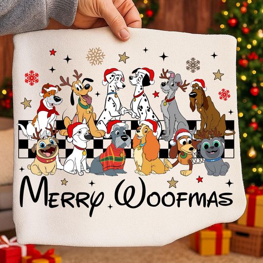 Discover Christmas Dog Merry Woofmas