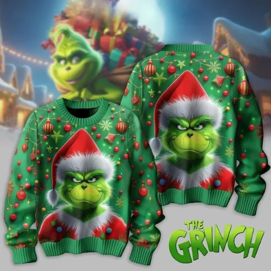 Discover The funny character Grumpy In Christmas Ugly Sweater