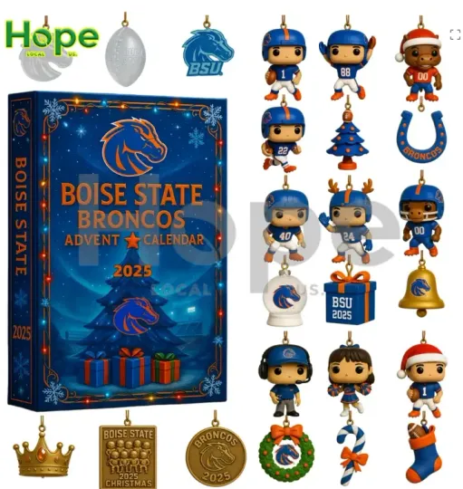 Discover Boise State Broncos Football 2025 Advent Calendar