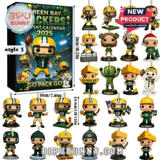 Discover Green Bay Football Advent Calendar 2025