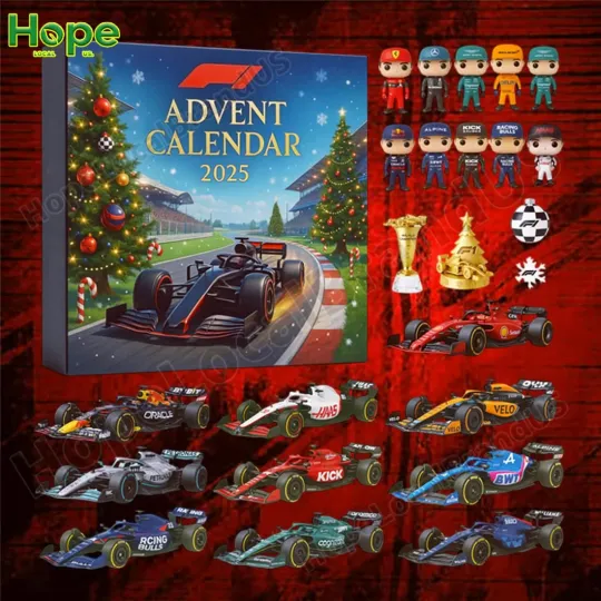 Discover HOT!! 2025 F1 Racing Advent Calendar