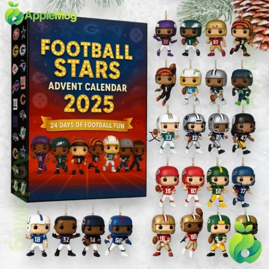 Discover Football Stars Advent Calendar 2025 Fan Gift