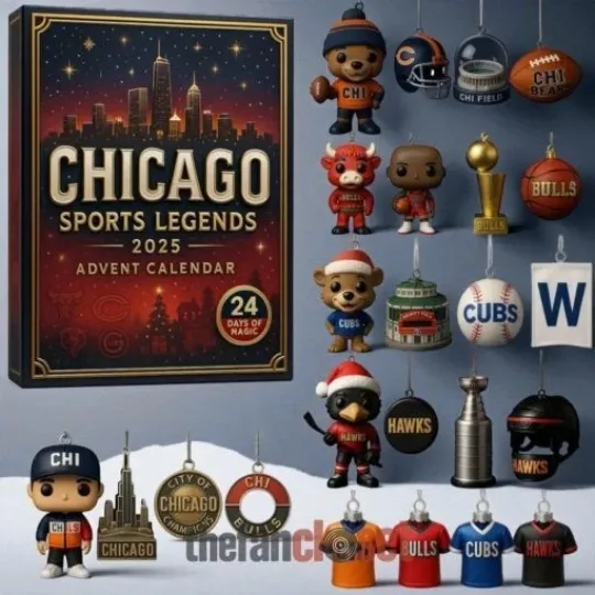 Discover Chicago Sports Legends 2025 Advent Calendar