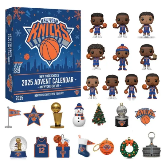 Discover NY Knicks 2025 Advent Calendar Mini Collectible Figures Holiday Countdown