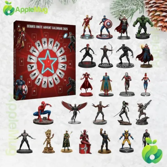 Discover Eroes Unite Acrylic Advent Calendar 2025