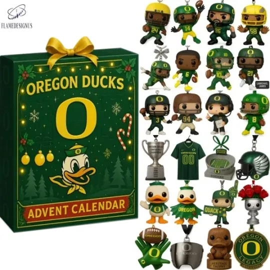 Discover Oreg Ducks 2025 Advent Calendar Go Ducks