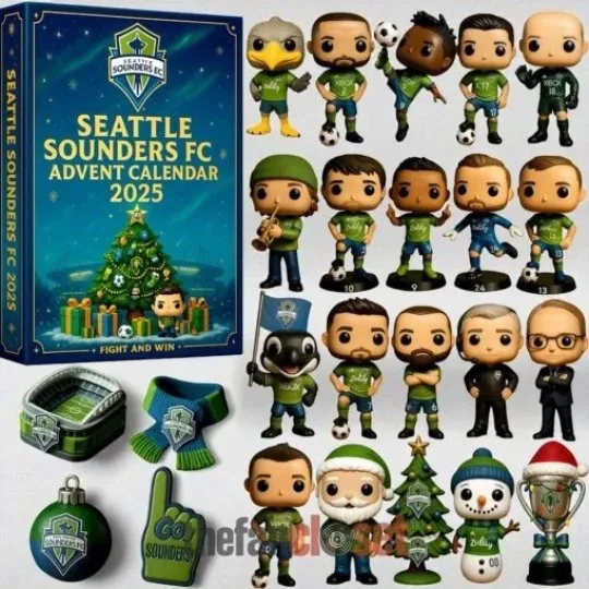 Discover 2025 Seattle Sounders FC Advent Calendar