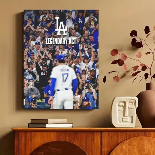 Discover Shohei Ohtani Los Angeles Dodgers Legendary Act Poster