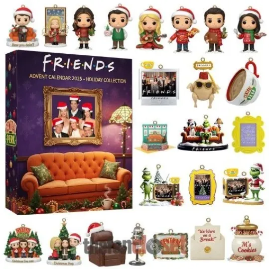 Friends TV Series Holiday Collection Advent Calendar 2025