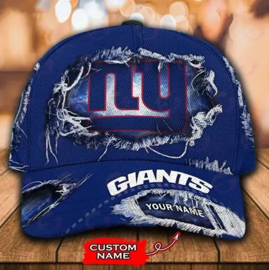 Discover Personalized New York Football Team Giantss Sport Unisex Classic Cap Gift