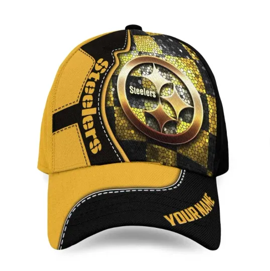 Personalized Football Team Steelerss Sport Cap Gift