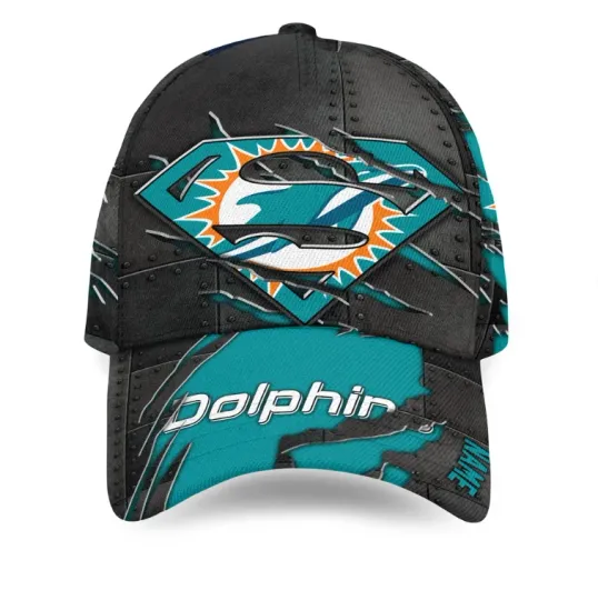 Personalized Miami Superman All Over Print 3D Baseball Cap