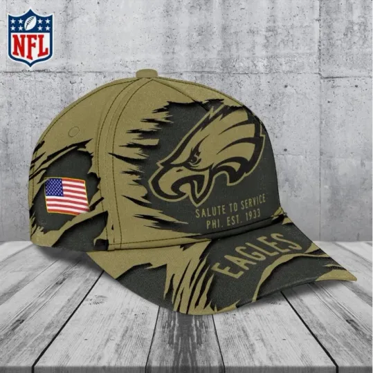 Discover Eagle 2025 Salute to Service Classic Cap