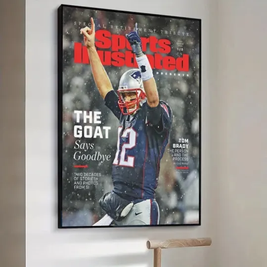 Discover Tom Brady Poster, Sports Illustrated Cover Poster
