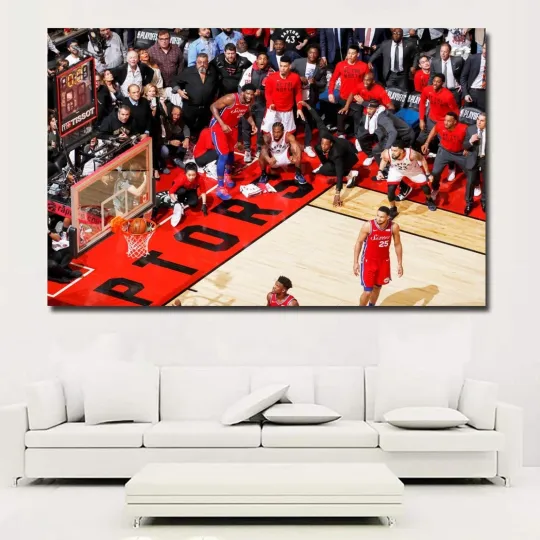Discover Kawhi Leonard Kawhi Game Winner Poster Wall Art Prints