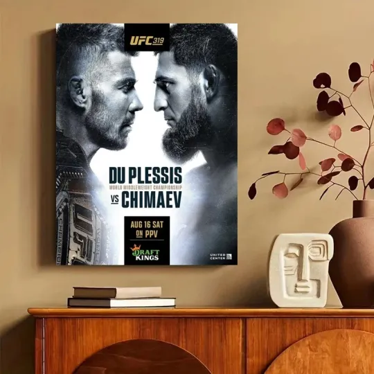 Discover UFC 319: Du Plessis vs Chimaev Event Poster