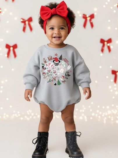 Discover Mouse Red and Black Christmas Sweatshirt, Mouse Tshirt, Magical Land Outfit, Matching Outfits for Adults, Kids and Babies!
