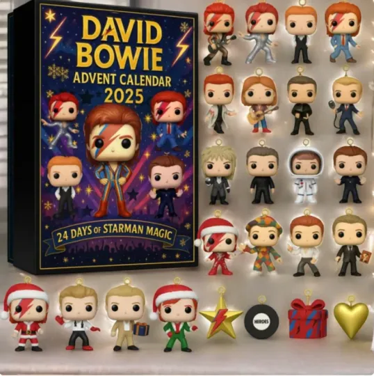 Discover London Music Iconic 2D Advent Calendar, Gift For Christmas