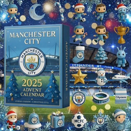 Discover England Football Team Advent Calendar 2025: UK Football Fan Box, Acrylic PVC, 24 Day Countdown Gift Box for England Lover, Soccer Gift Box