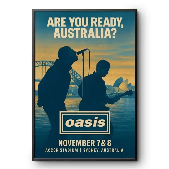 Discover Oasis Sydney Australia Nov 7-8 2025 Poster