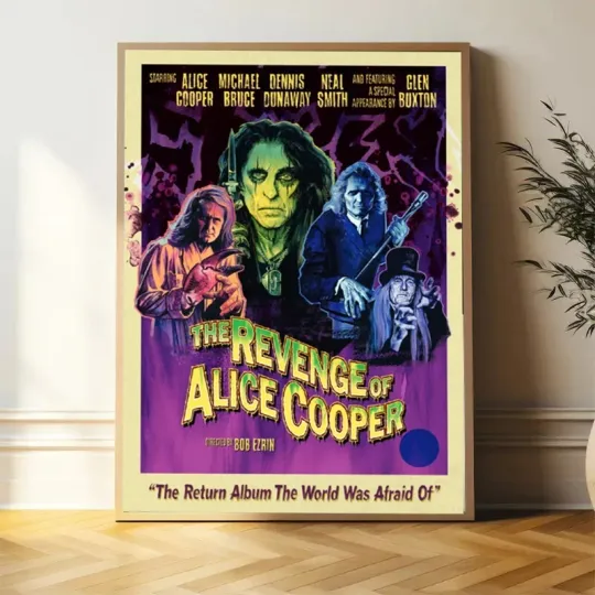 Discover The Revenge Of Alice Cooper The Return Album The World Was Afraid Of 2025 Poster