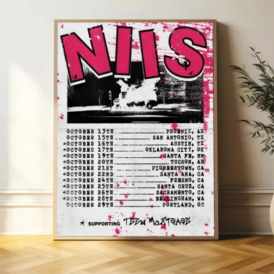 Discover Niis Tour October 2025 Poster