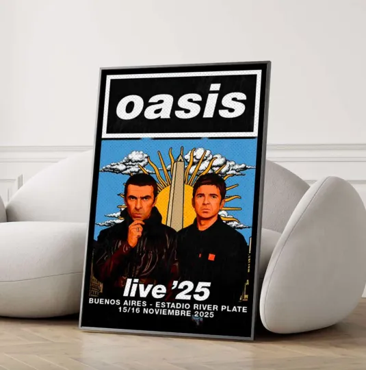 Discover NEW SALE!!! Oasis Buenos Aires Tour On Nov 15-16 2025 Poster