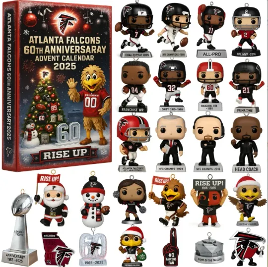 Discover Atlanta Advent Calendar 2D Gift For Christmas