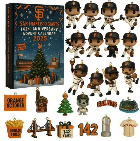 Discover San Francisco 142nd Anniversary 2D Advent Calendar 2025, Gift For Christmas