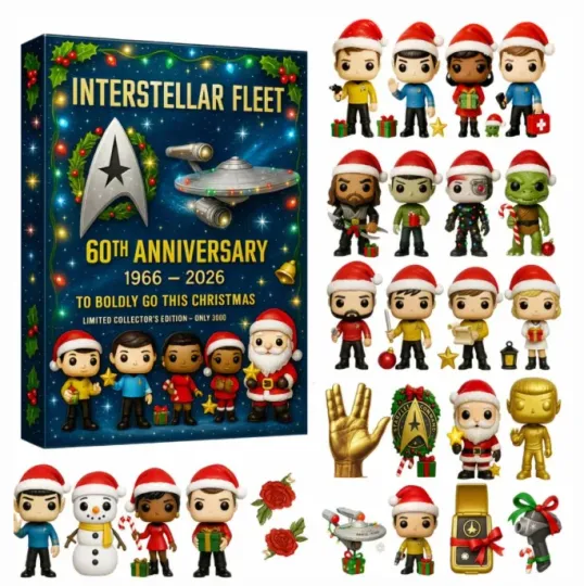 Discover Inter Stellar 60th Anniversary Advent Calendar 2D Gift For Christmas