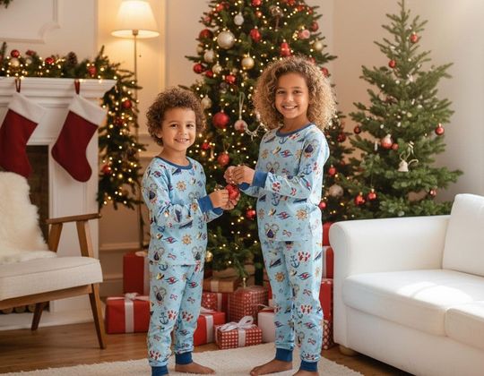 Discover Vintage Mickey Mouse Wreath Very Merrytime Cruises Pajamas Set, Disney Cruise Line Christmas Sleepwear, Nautical Mickey Holiday Pajamas