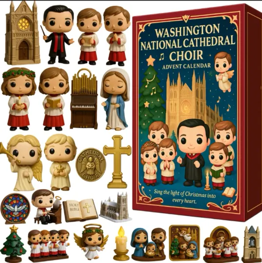 Discover Washington National Choir Advent Calendar 2D Gift For Christmas