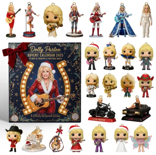 Discover Dolly Patron Advent Calendar 2D Gift For Christmas
