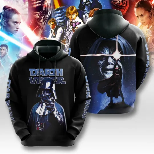 Star Wars Darth Vader Hoodie - Black All Over Print 3D Apparel