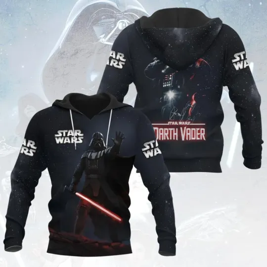Discover Star Wars Darth Vader Hoodie All Over Print 3D Apparel