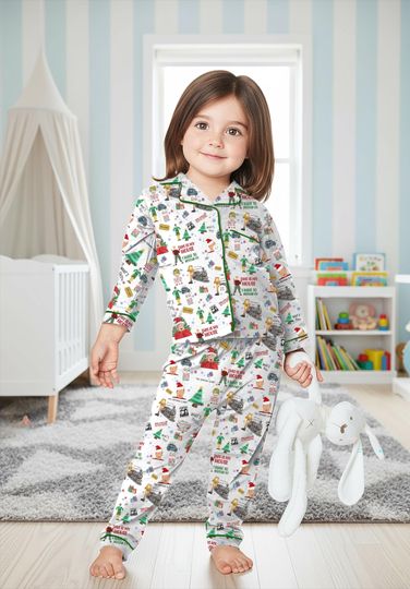 Discover Christmas Movie Pajamas Set For Women And Kids, Home Alone Christmas Pajamas, Funny Holiday PJs, Family Matching Xmas Outfit, Christmas Gift