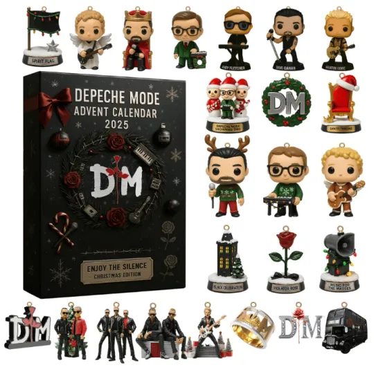 Discover Depeche Mode 2025 Advent Calendar 2D Gift For Christmas